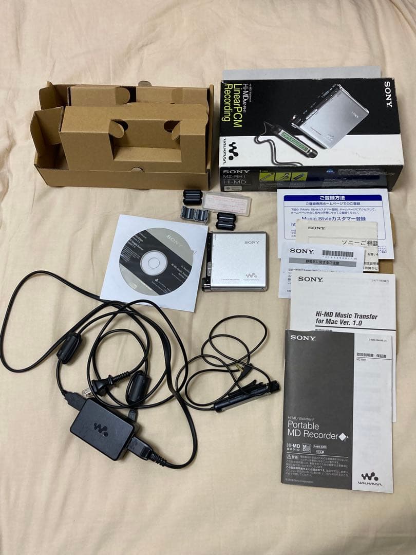 SONY ポータブルMDプレーヤー MZ-RH1