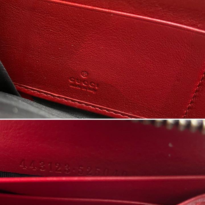 HOT通販 限定価格 126 GUCCI グッチ ラウンドファスナー 長財布 マーモント Jjz6p-m68059473379 最新品人気