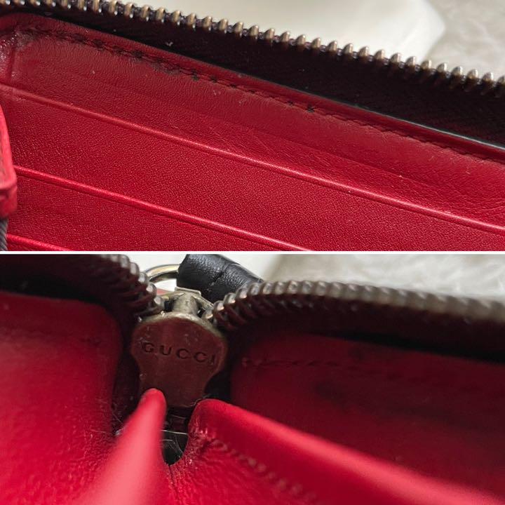HOT通販 限定価格 126 GUCCI グッチ ラウンドファスナー 長財布 マーモント Jjz6p-m68059473379 最新品人気