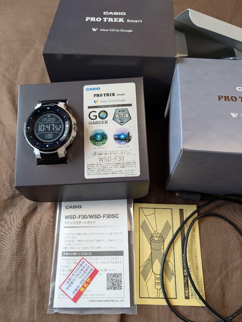CASIO PRO TREK Smart WSD-F30 春霞