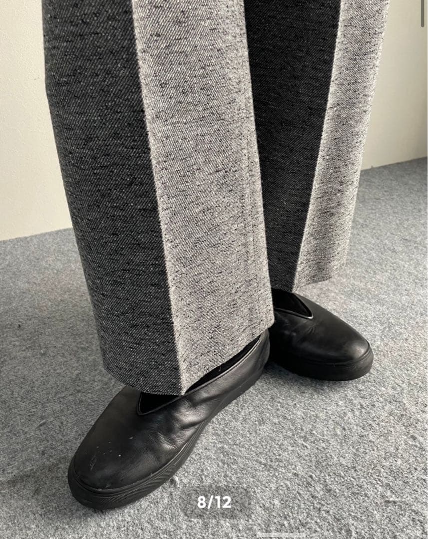 【Maison Margiela】cropped wide trousers