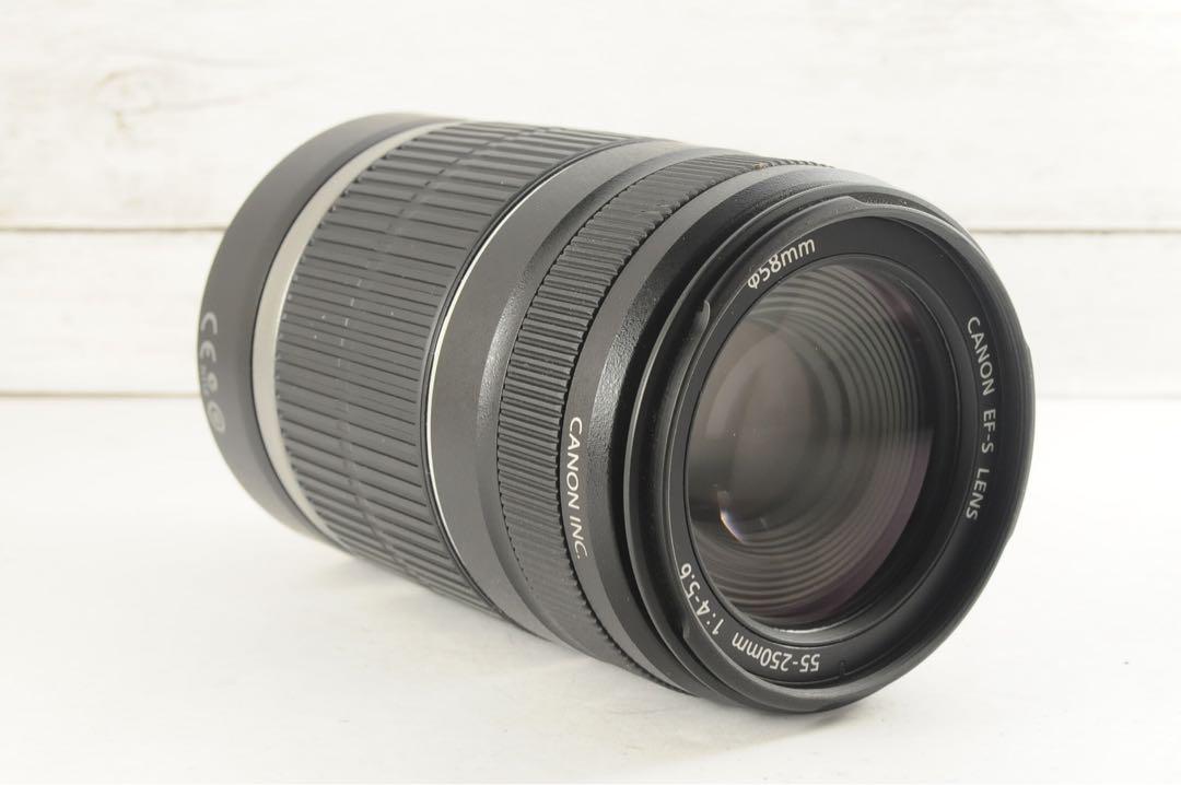 ❤️人気望遠❤️手振れ補正付き❤️Canon EF-S 55-250 IS