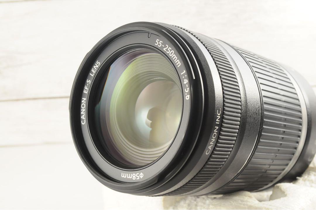 ❤️人気望遠❤️手振れ補正付き❤️Canon EF-S 55-250 IS