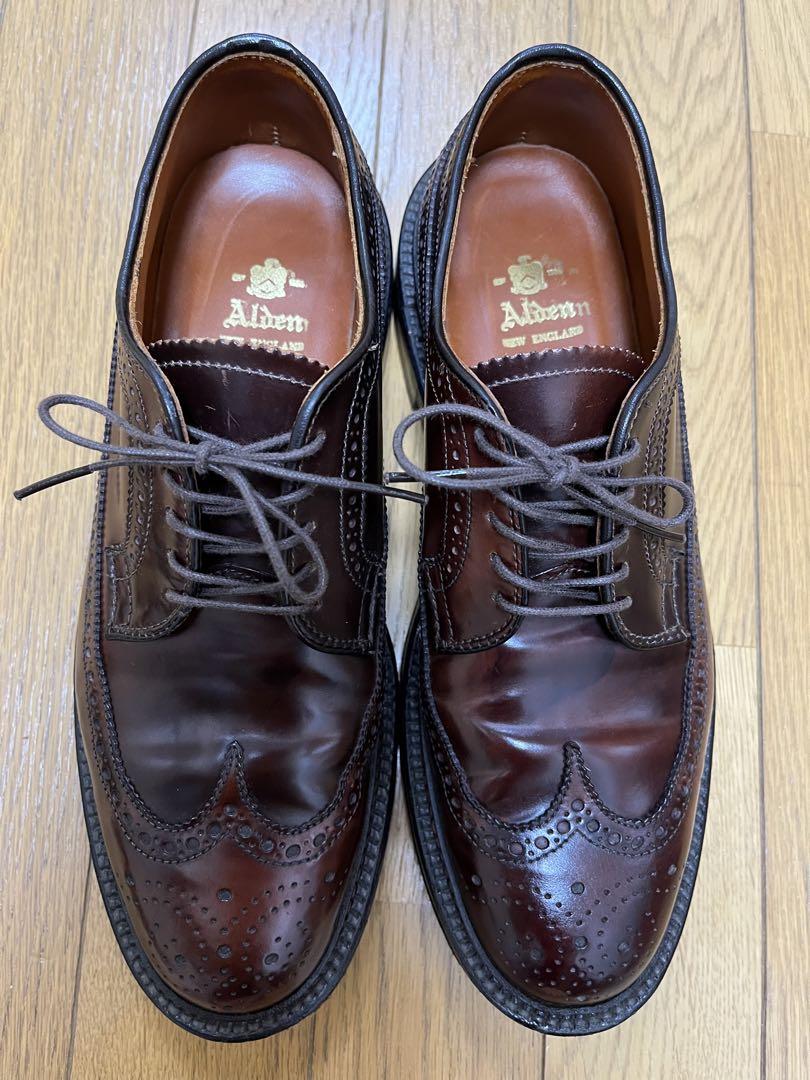 Alden オールデン 975 ロングウイングチップ コードバン 7D