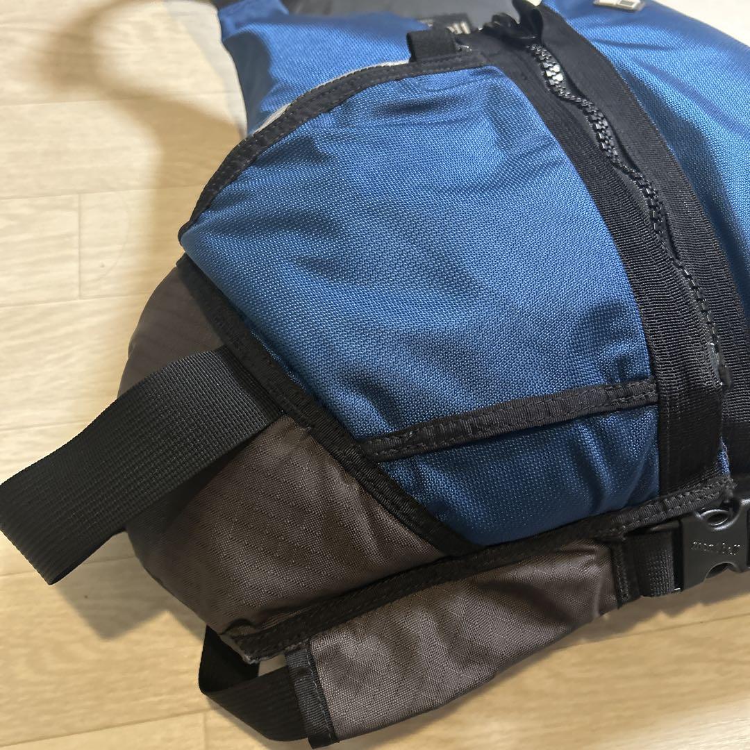 mont-bell ライフジャケット M 青/S 黒の2着リバーランナー