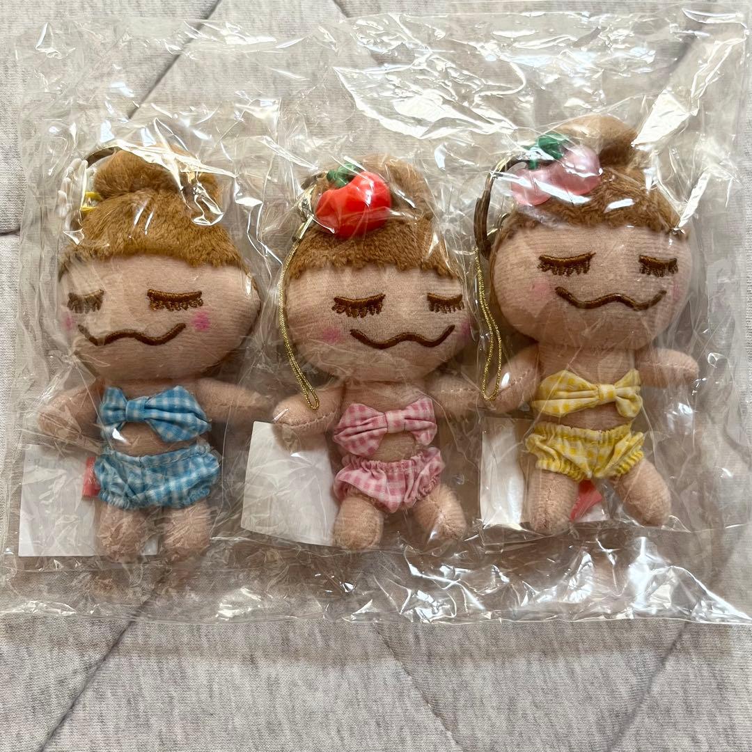 Rinkaちゃん人形 ビキニ ぬいぐるみ マスコット 3個セットMaison de Reefur