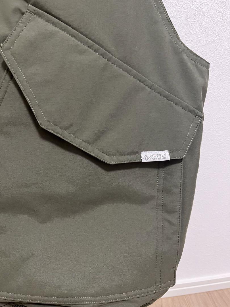+phenix GORE-TEX DOWN FLIGHT VEST カーキ　M