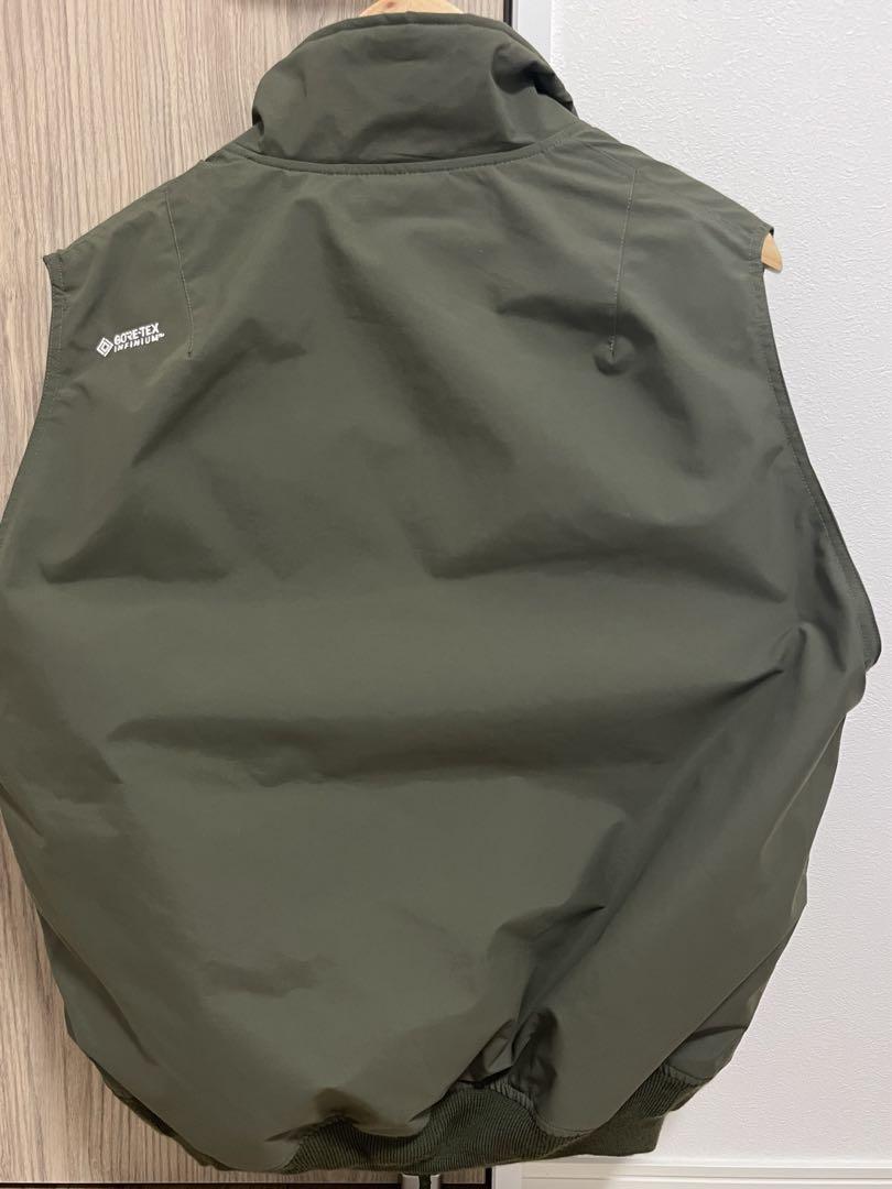 +phenix GORE-TEX DOWN FLIGHT VEST カーキ　M