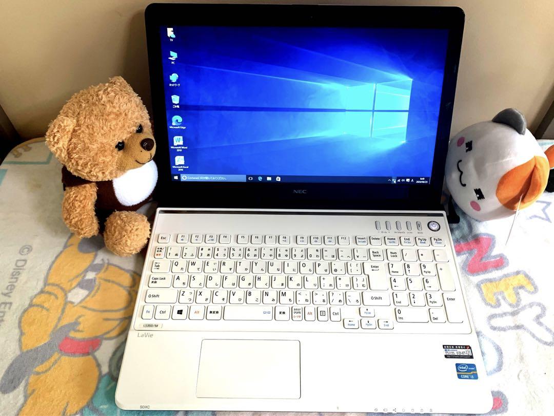 NECノートパソコンoffice2010