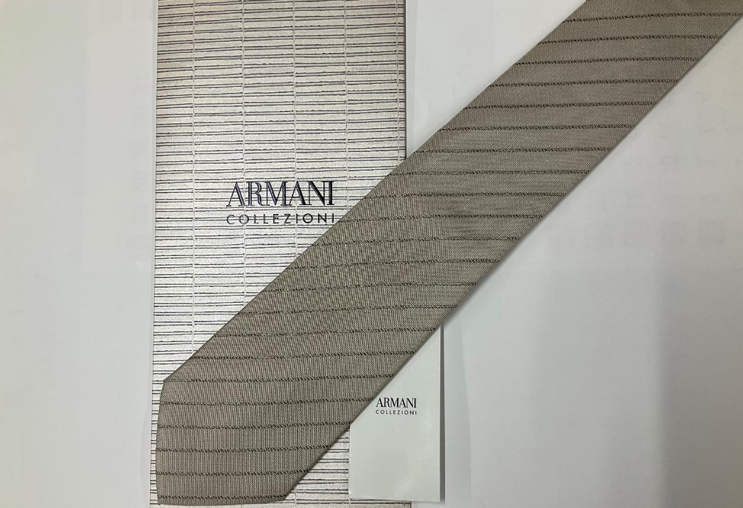 新品　アルマーニ　ネクタイ 4p54d　新品 タグ付　専用ケース付プレゼントにも