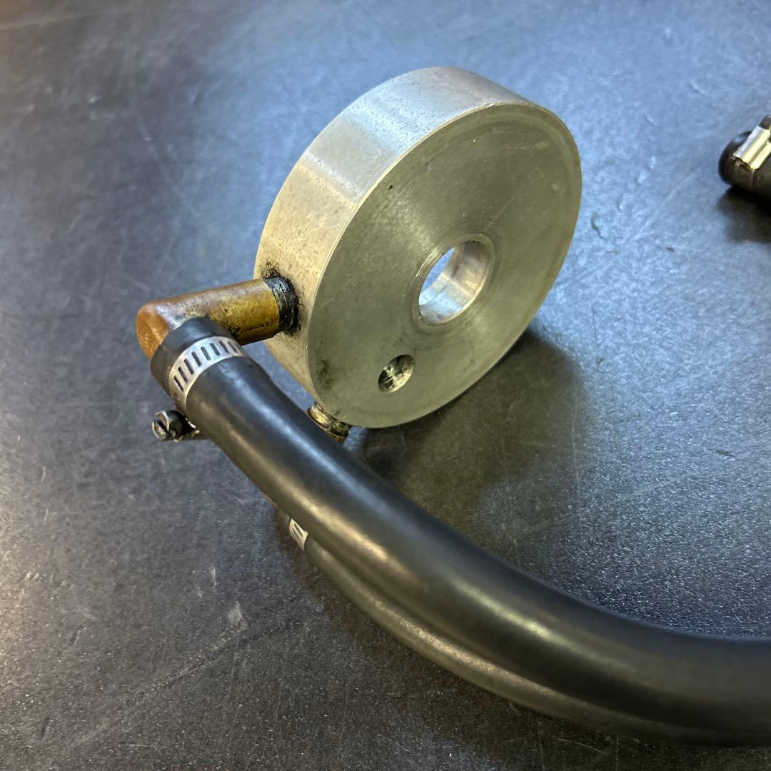 オイルクーラー取り出しキジマ ロックハートCB400F CB350F CB750 オイルクーラー取り出しキジマ ロックハートCB400F CB350F CB750