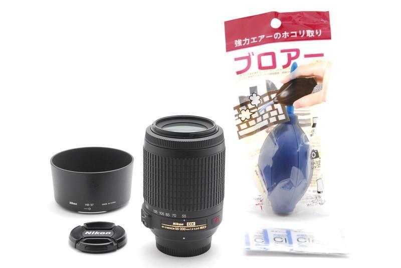 人気人気SALE ❤️望遠レンズデビューに 手ぶれ補正付き ニコン AF-S 55-200mm❤️ OTBy7-m68068114647 低価特価
