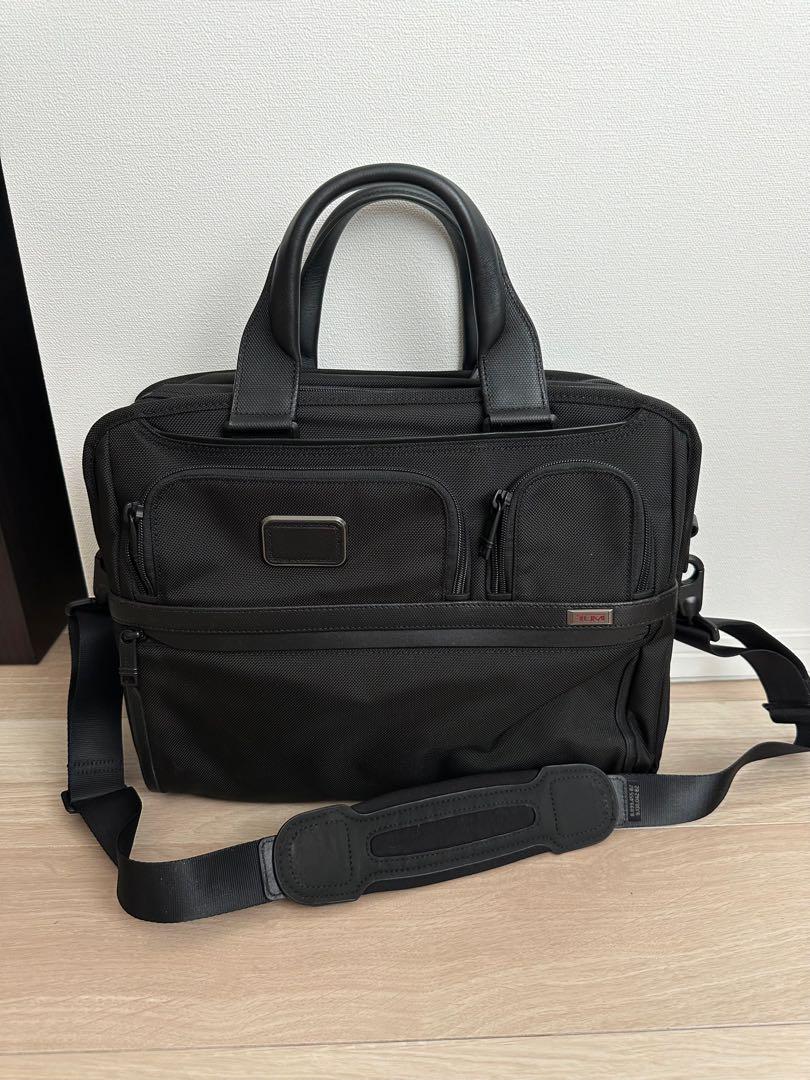 TUMI ALPHA3 エクスパンダブル オーガナイザー ラップトップ ブリーフ