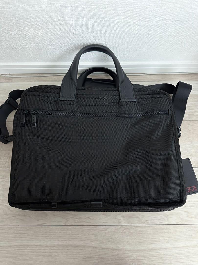 TUMI ALPHA3 エクスパンダブル オーガナイザー ラップトップ ブリーフ