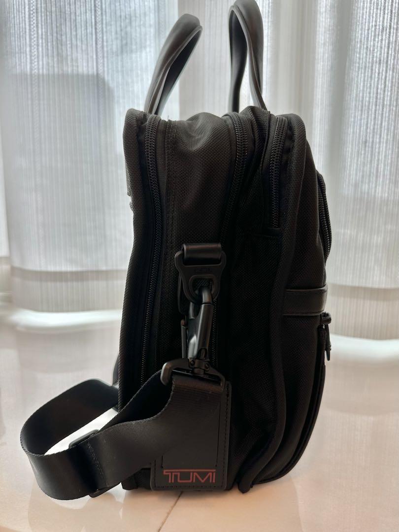 TUMI ALPHA3 エクスパンダブル オーガナイザー ラップトップ ブリーフ