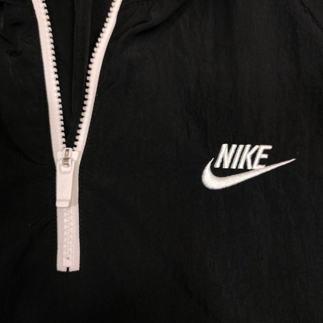 【人気】NIKE◆アノラックウーブンジャケット◆L/ブラック