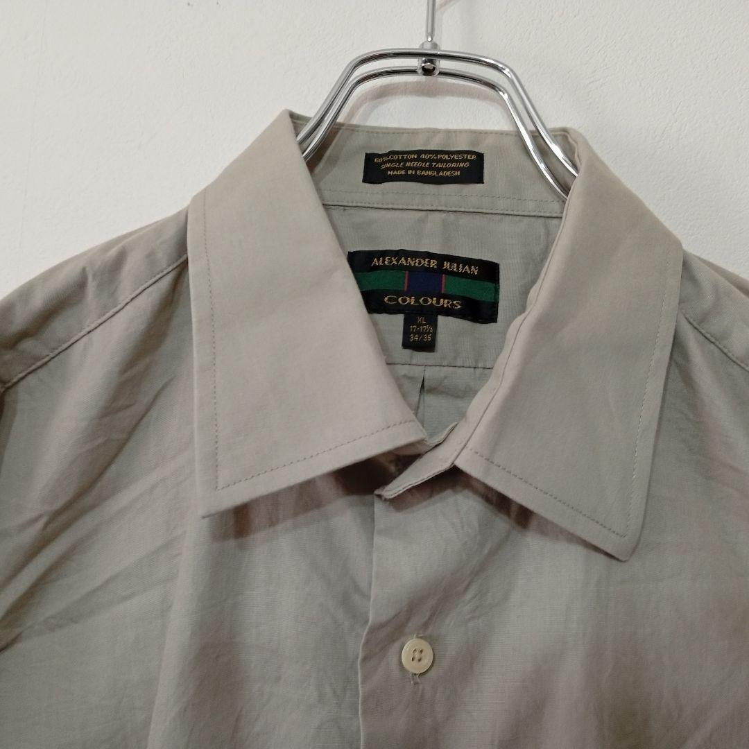アンカーソン シルクシャツ ブラウス 長袖 ボタンアップシャツ XL 大きめ AMBIDEX Store ○asort fabric SPINDLE シャツ(F STRIPE MIX