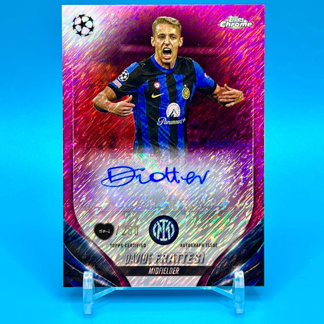 Topps DAVIDE FRATTESI フラッテシ 直筆サイン 世界250枚