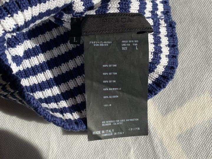 □値下げ 新品 未使用 プラダ PRADA ニット帽 ニットキャップ | Shop