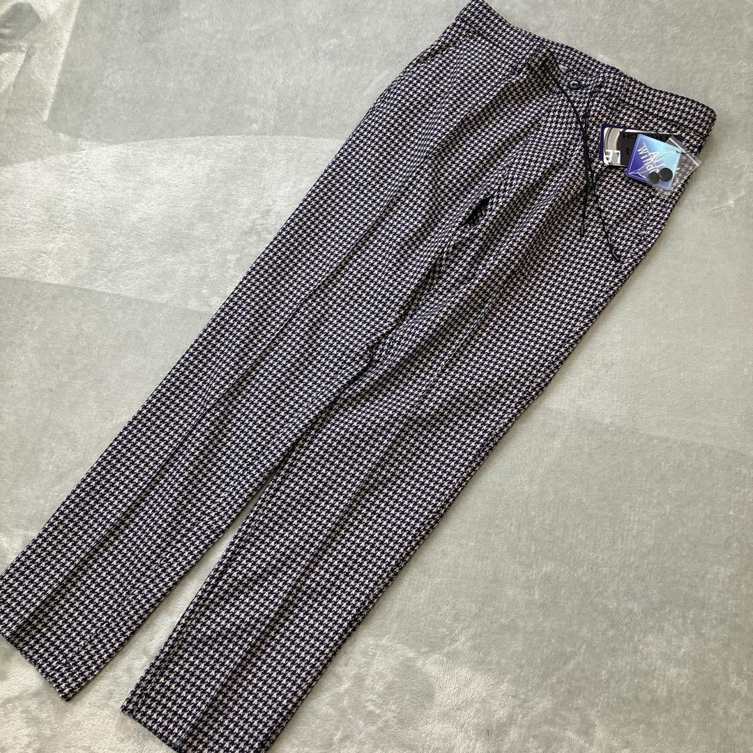 タグ付✨G-STAGE セットアップスーツ　千鳥　洗える　ストレッチ　44