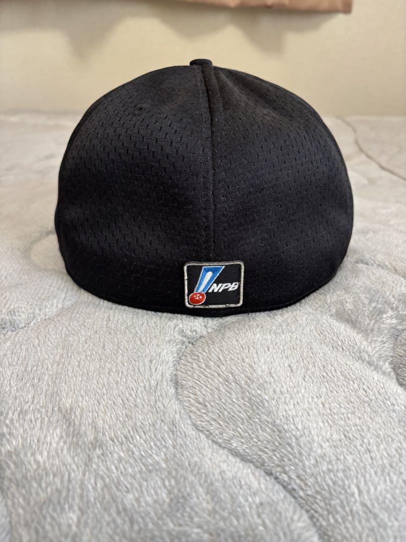 千葉ロッテマリーンズ　NPB 選手仕様キャップ新品　7 1/2プロコレ47