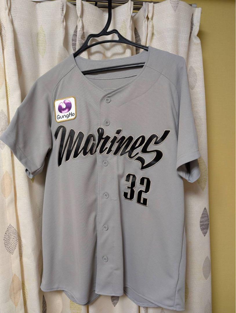Marinesユニフォーム NCE 佐藤都志也選手