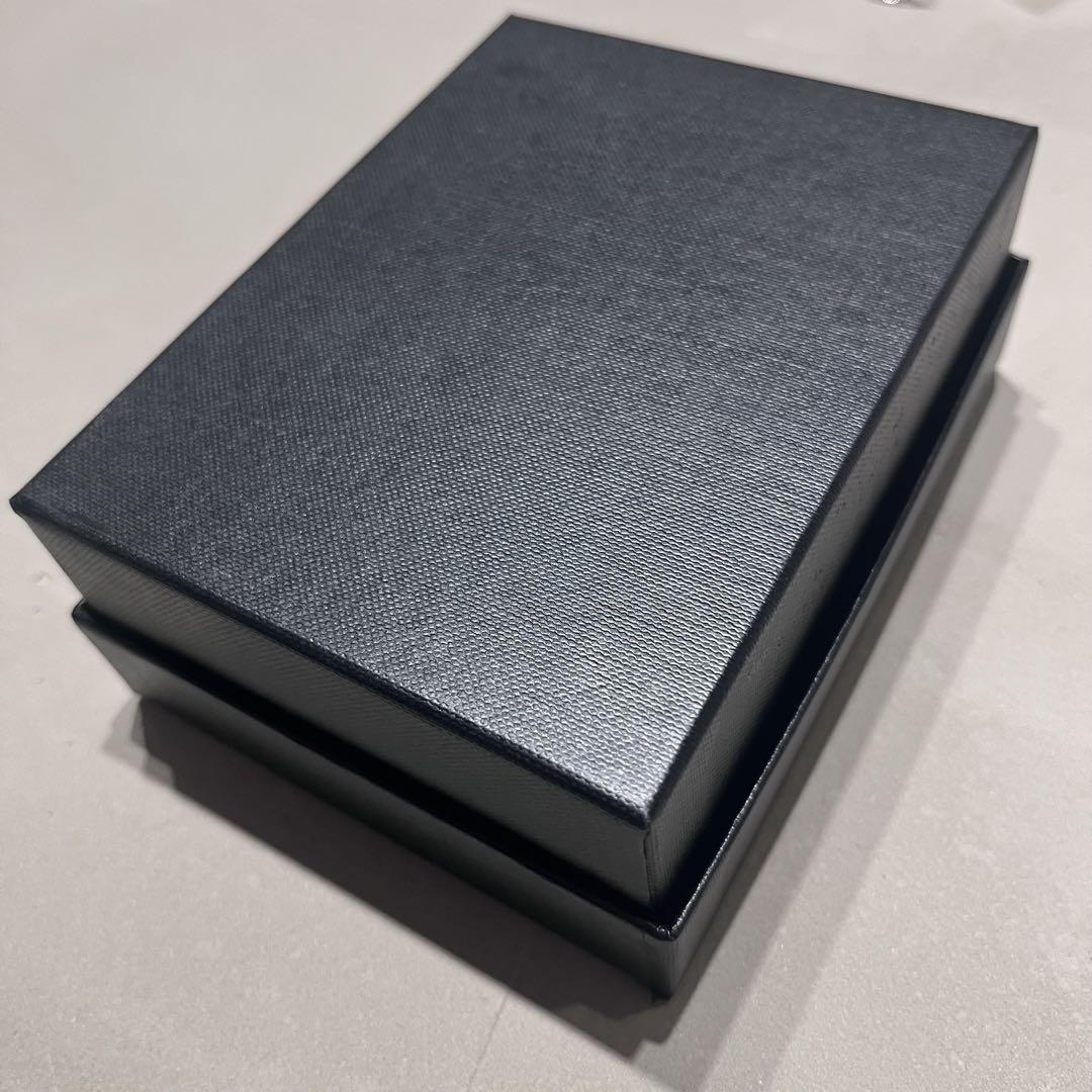 SAINT LAURENT オリガミ タイニーウォレットブラック/グレインレザー