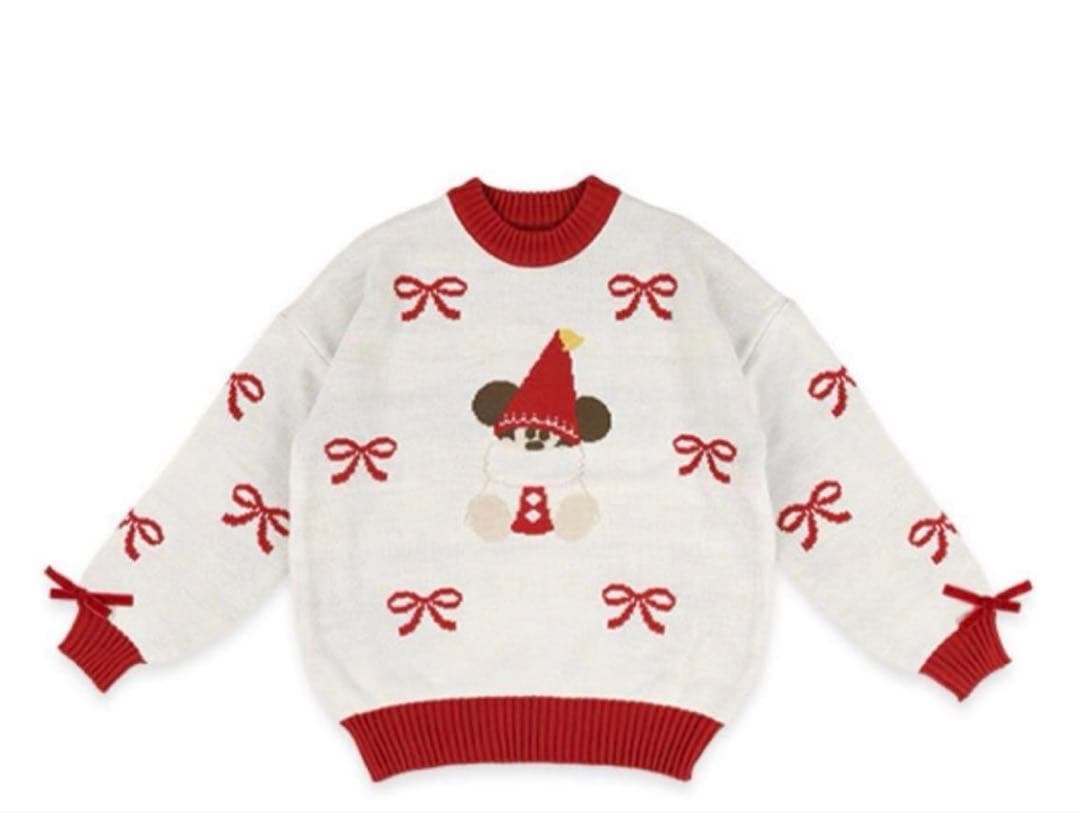 ディズニーシー ランド リルリンリン クリスマス セーター ニット