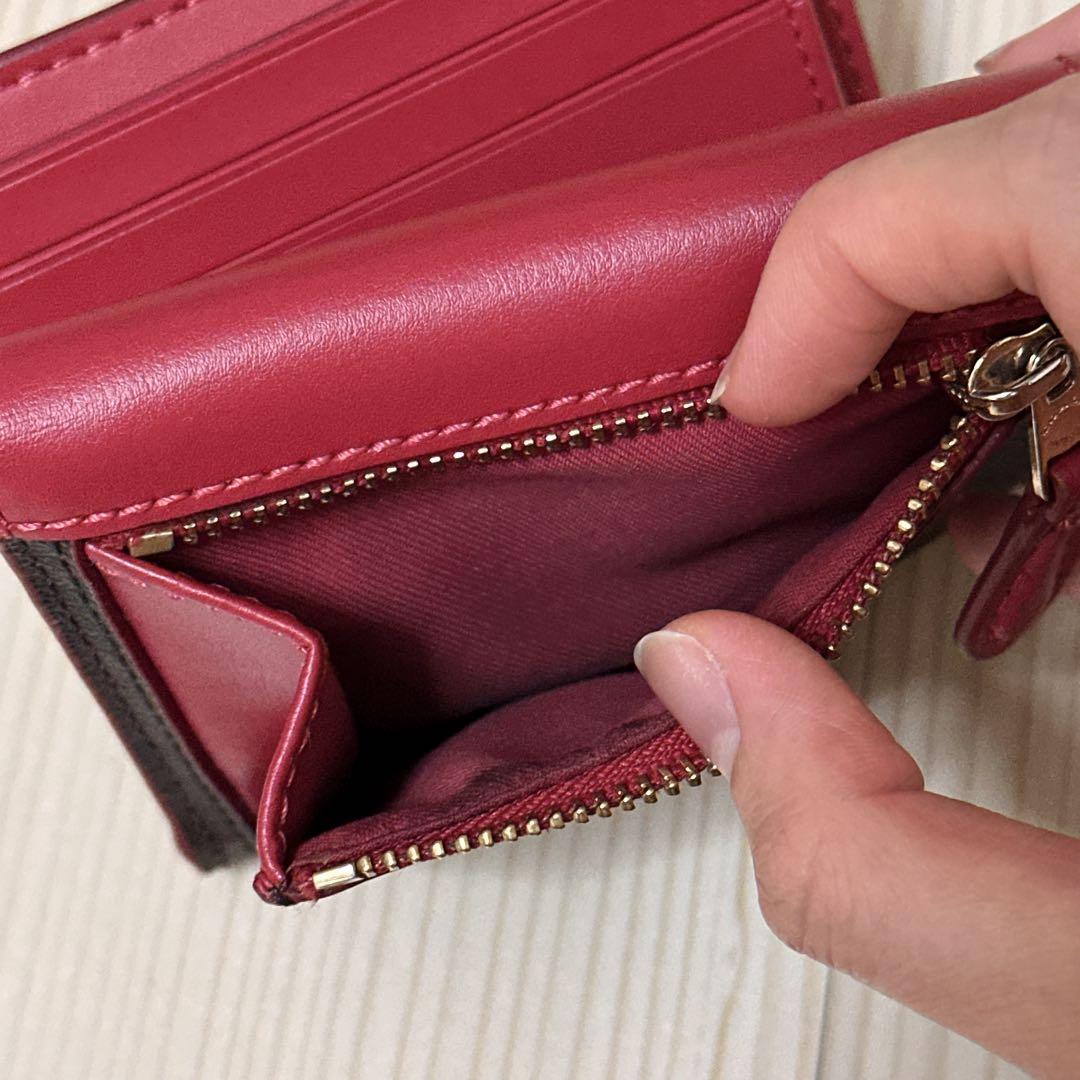 miu miu　3つ折り財布　コンパクトウォレット　クロコ　ブラウン miu miu 3つ折り財布 コンパクトウォレット クロコ ブラウン