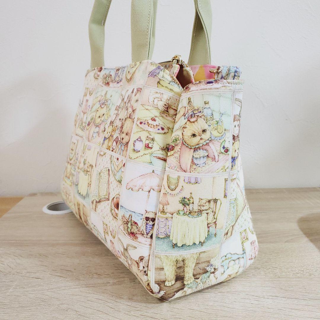 数量限定価格!! ハンドメイド すーちゃんグラム yukiemon 3roomsバッグM トートバッグ