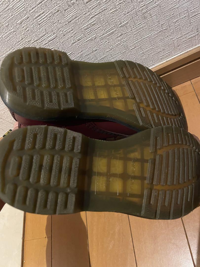 Dr. Martens バーガンディ レザー ブーツ EU37 UK4
