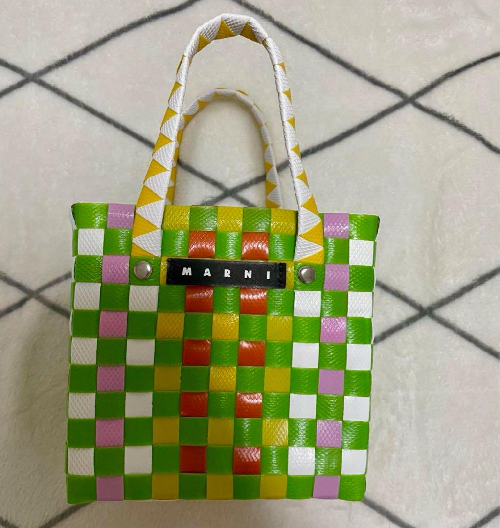 新品 MARNI カゴバッグ