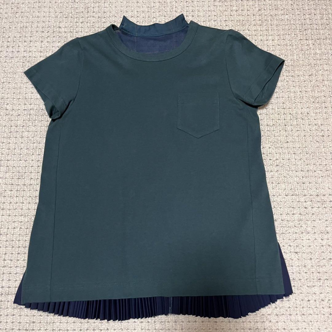 sacai プリーツTシャツ - メルカリ