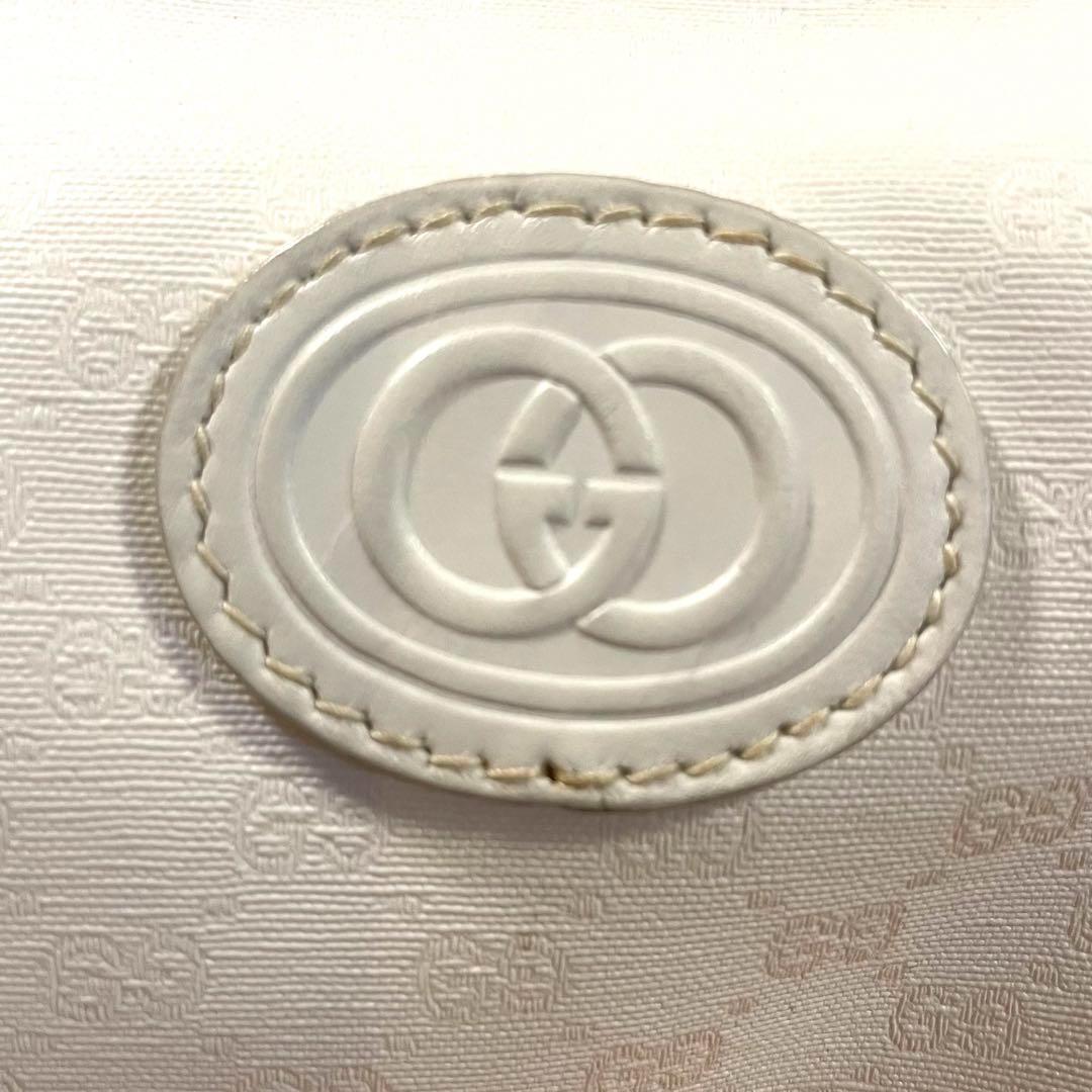 【美品】GUCCIグッチ　キャンディ　クロスボディ　ショルダーバッグ　白 美品】GUCCIグッチ キャンディ クロスボディ ショルダーバッグ