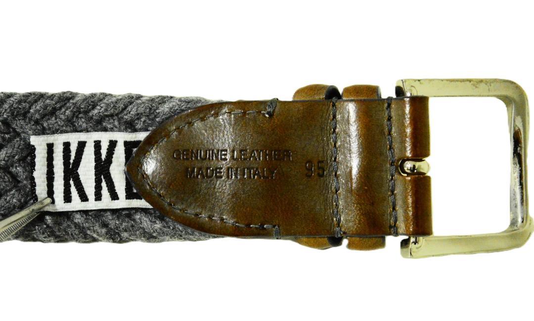 ◇ダークビッケンバーグ DIRK BIKKEMBERGS レザーベルト メタル◇