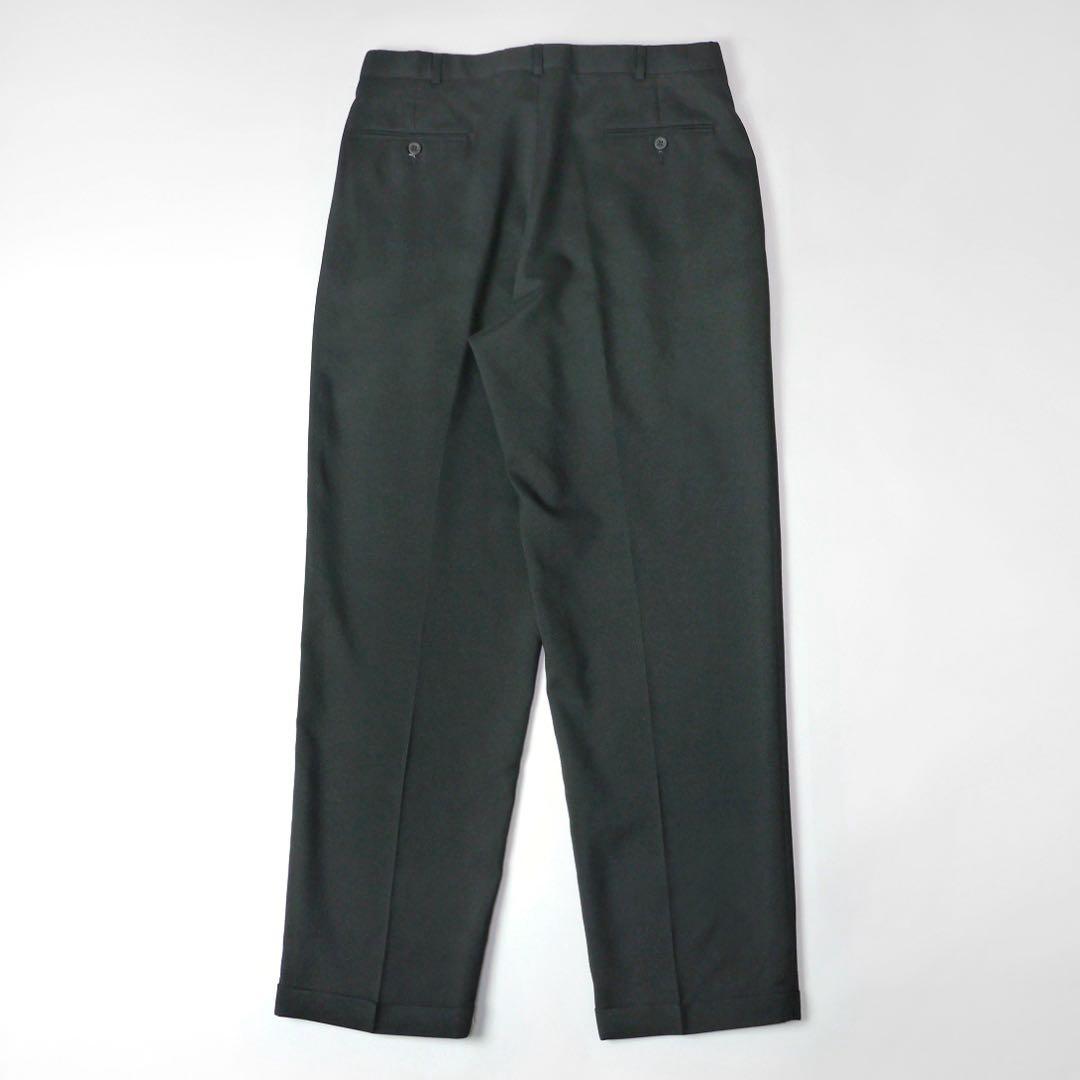 良品リーバイス スレイツ ツータック ウール パンツ スラックス ビンテージ古着 00sビンテージ リーバイス スレイツ ツータック スラックス レーヨン混