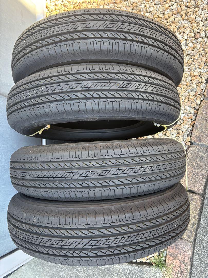 ①新車外し ジムニー 純正タイヤ 175/80R16 ケンケン様 専用 ジムニー JB64W 新車外し タイヤ2本 175/80R16