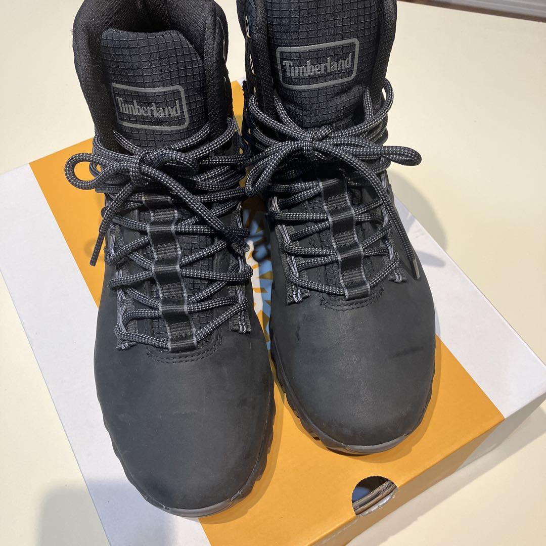 Timberland 黒 ワークブーツ ハイカット