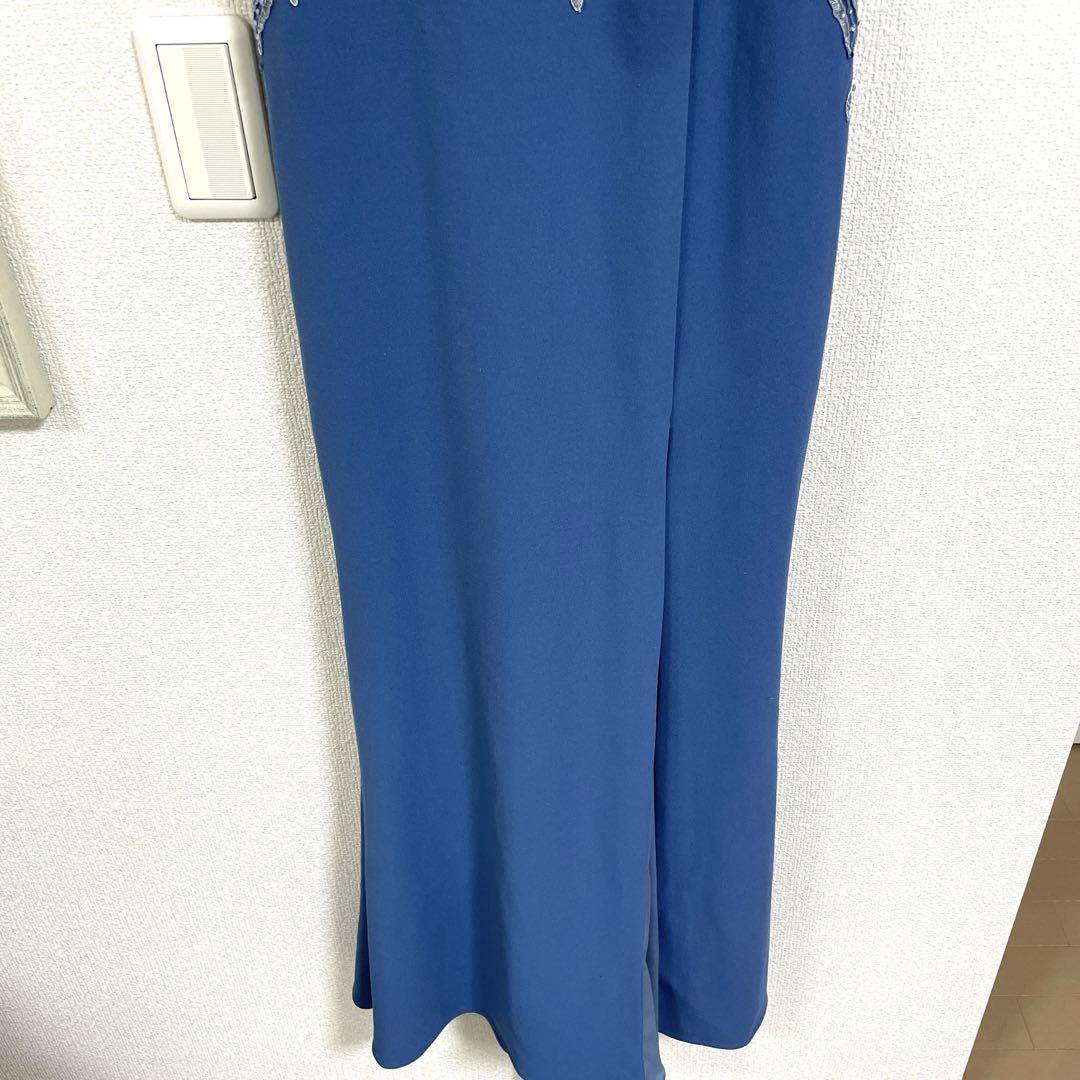 水色　ドレス