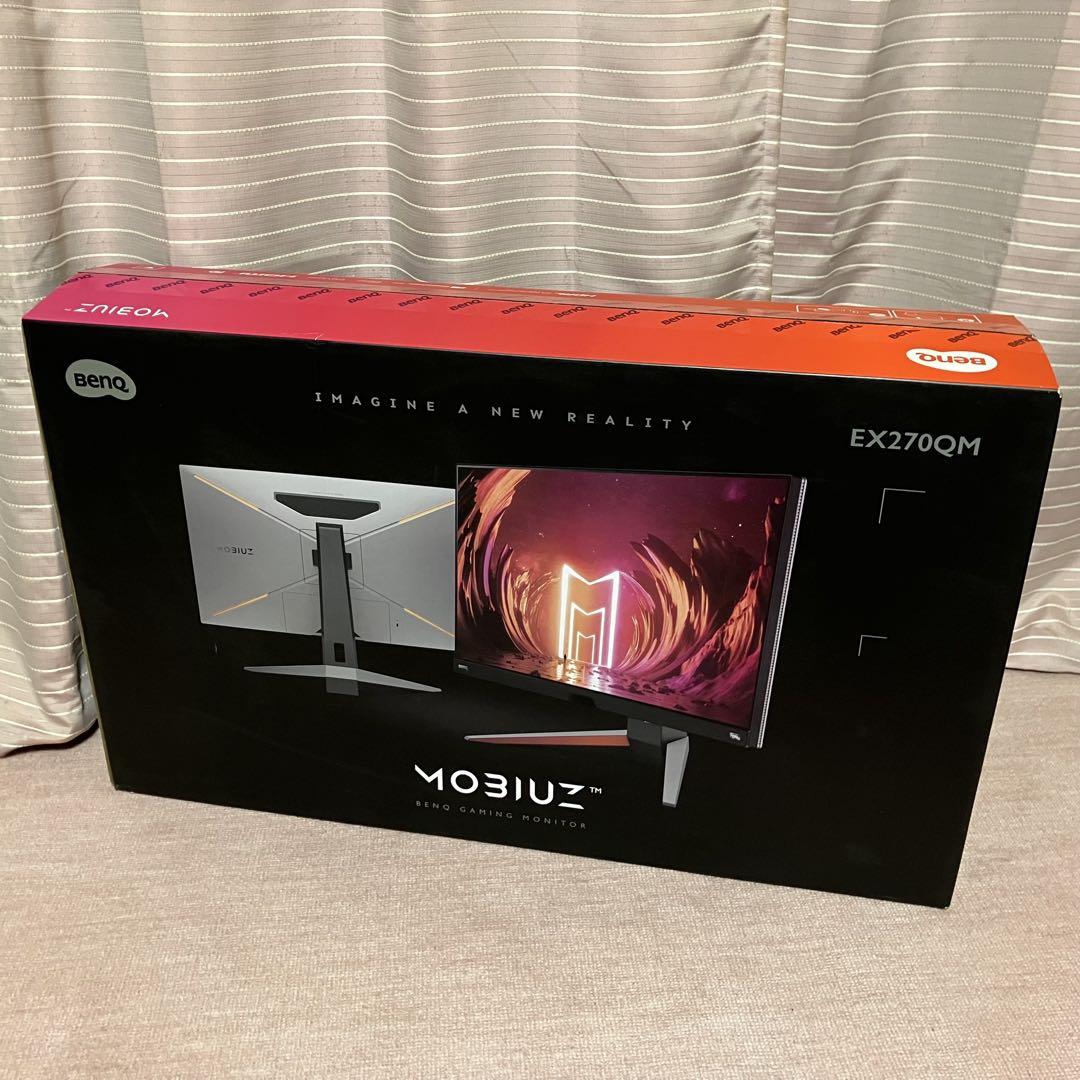 BenQ MOBIUZ EX270QM 27インチ WQHD ゲーミングモニター
