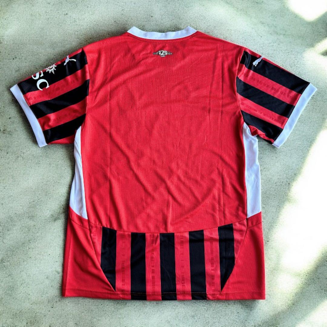 ACミラン サッカー ゲームシャツ XL 23/24 125周年 古着 PUMA ACミラン サッカー ゲームシャツ XL 23/24 125周年 古着 PUMA