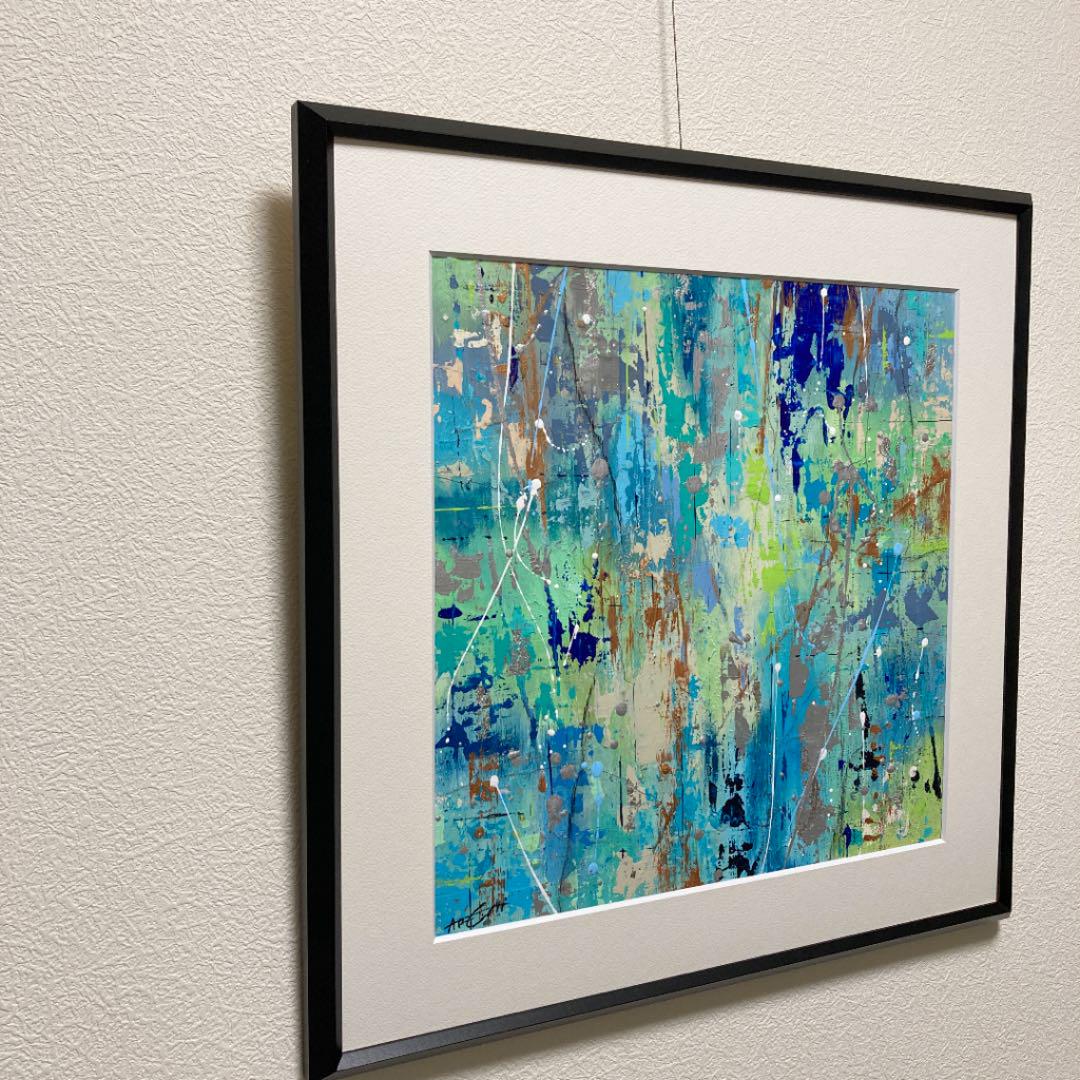 絵画 アクリル画 油絵 アート 抽象画 モダン インテリア
