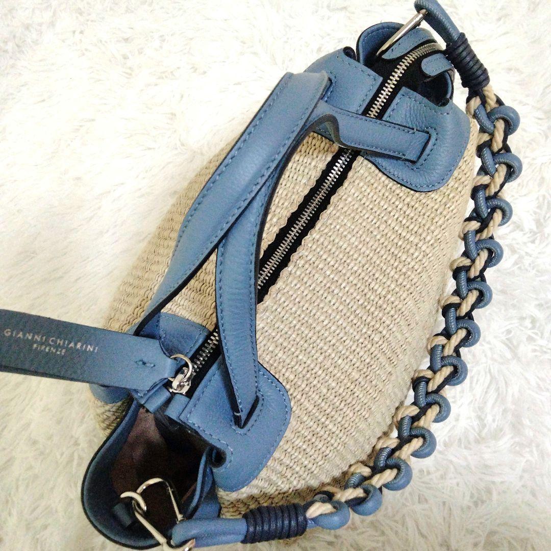 【極美品】ジャンニキャリーニ オリガミM　ナチュラル カプリブル 3way 極美品】ジャンニキャリーニ オリガミM ナチュラル カプリブル