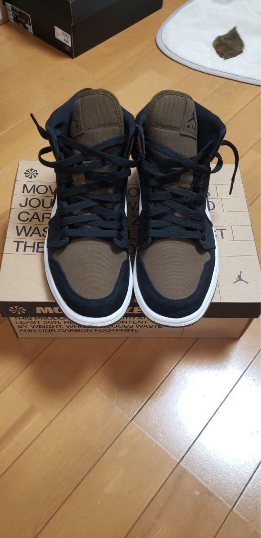 新品未使用　Nike Air Jordan スニーカー ブラウン/ブラック