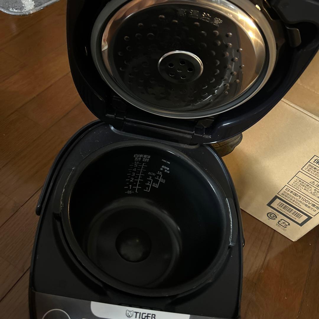 品質が タイガー魔法瓶 JPW-B100(HD) GRAY 炊飯器 | mountaineerins.com