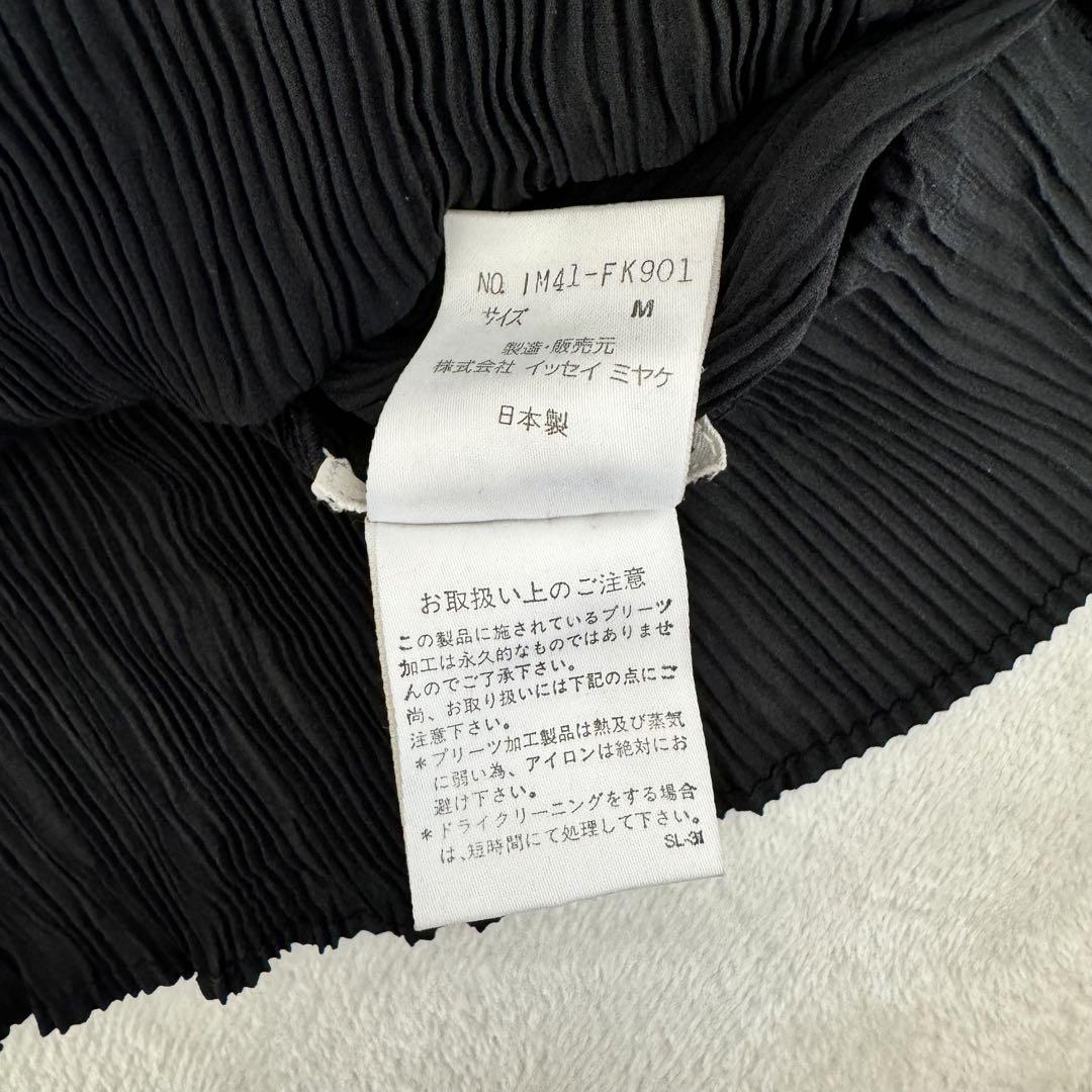専用✨ISSEY MIYAKE プリーツ　ブラック　透け感　長袖