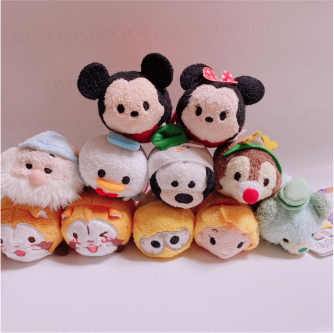 ディズニー他ツムツム ぬいぐるみ 11個セット メルカリ