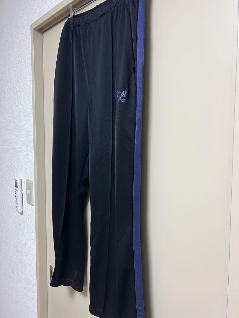 needles ニードルス　トラックパンツ　ブライトジャージ　ブラック　Mサイズ