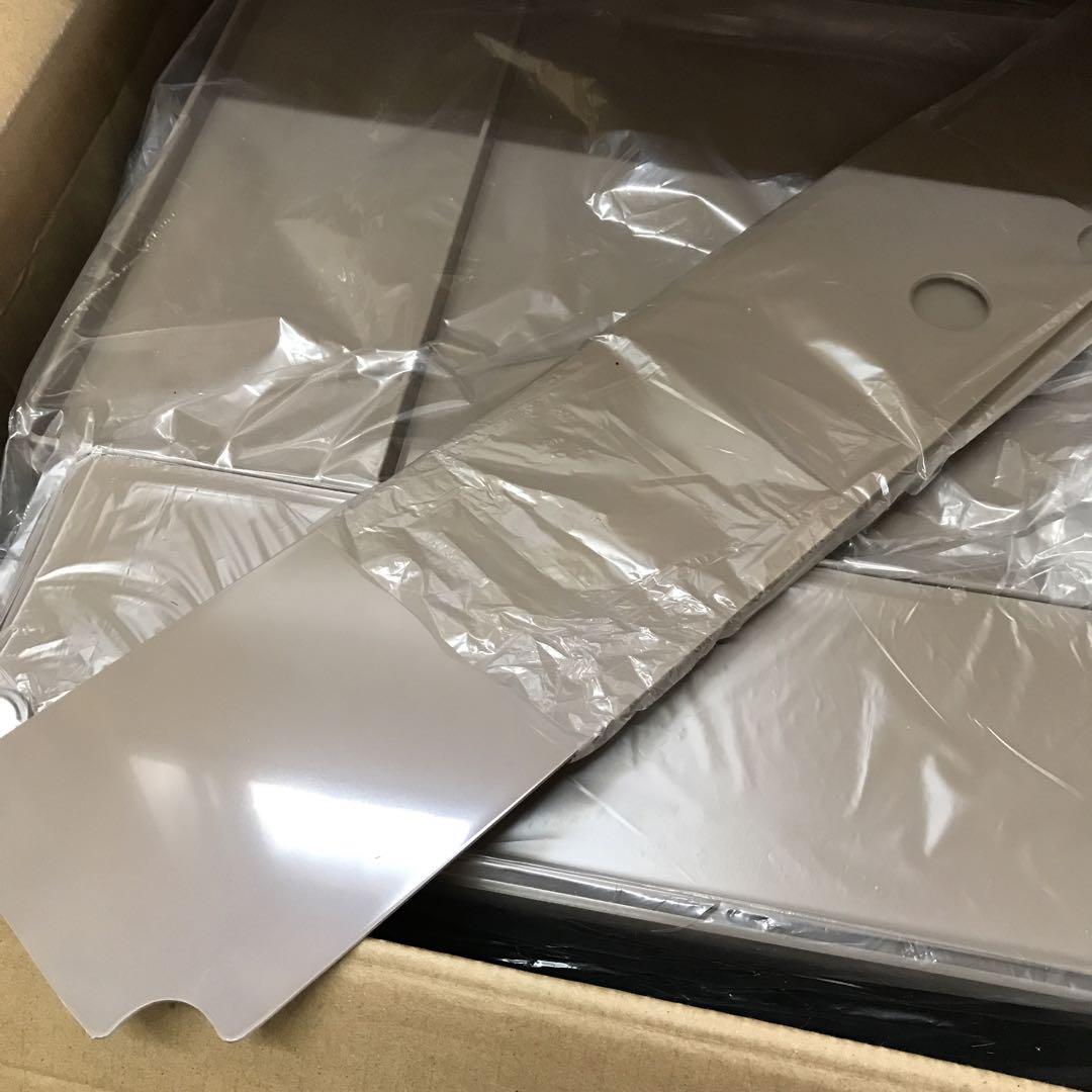 キッチンワゴン　キャスター付収納ラック　リプロダクト品　4段4トレイ　(クミン)
