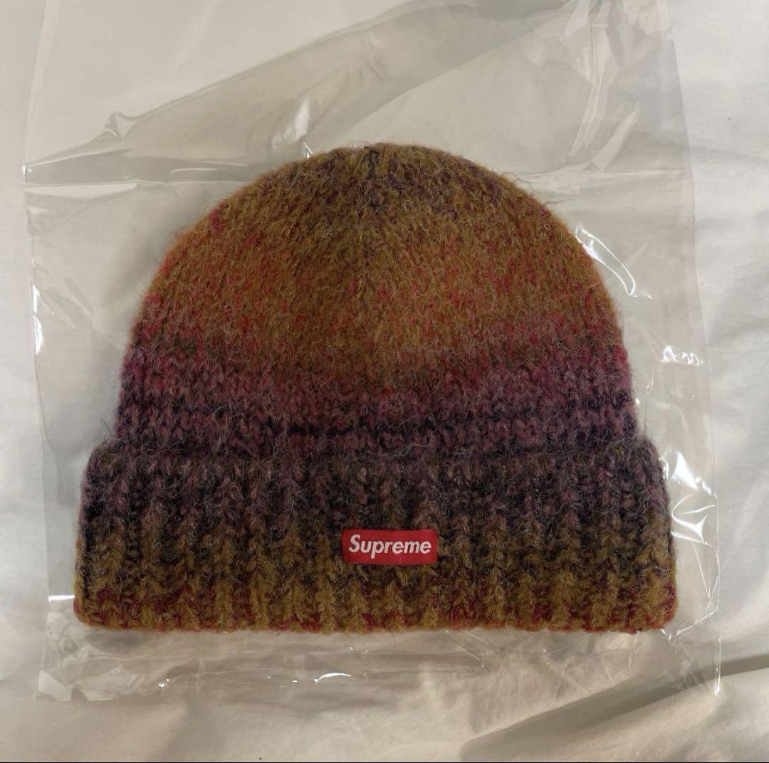 帽子 supreme gradient stripe beanie